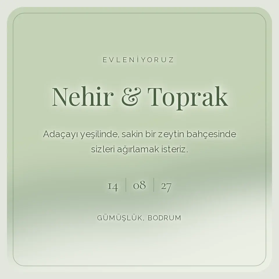 Adacayi Sedef Davetiye Web Sitesi — Sis Hareket
